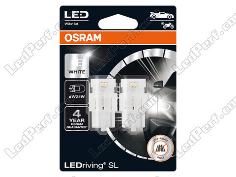 Żarówki LED W21W Osram LEDriving® SL White 6000K - W3x16d