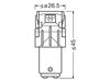 Żarówki LED P21/5W Osram LEDriving® SL White 6000K - BAY15d