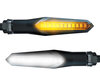 Sekwencyjne kierunkowskazy LED 2 w 1 ze Światła do jazdy dziennej dla Honda VFR 1200 X Crosstourer