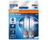 Para żarówek Xenon D2S Osram Xenarc Cool Blue Intense 6200K w swojej Opakowanie - 66240CBN-2HB