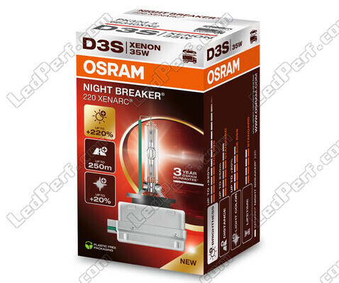 Żarówka Xenon D3S Osram Xenarc Night Breaker 220 - 66340XN2 w swoim Opakowanie