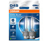 Para żarówek Xenon D4S Osram Xenarc Cool Blue Intense 6200K w swojej Opakowanie - 66440CBN-2HB