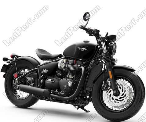 Motocycl Triumph Bonneville Bobber Black (2017 - 2020)