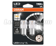 Pomarańczowe żarówki LED P21W Osram LEDriving® SL - BA15s
