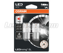 Żarówki LED P21/5W Osram LEDriving® SL Czerwone - BAY15d