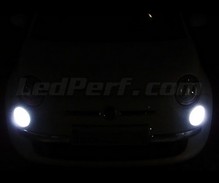 Pakiet świateł postojowych i świateł do jazdy dziennej (xenon biały) do Fiat 500
