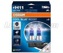 Pakiet 2 żarówek H11 Osram Cool Blue Boost - 5500K - 62211CBB-2HB