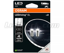 Żarówki LED T4W Osram LEDriving SL - Biały 6000K - 3893DWP-2BL