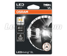 Pomarańczowe żarówki LED W5W / WY5W Osram LEDriving® SL - W2.1x9.5d